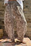 Hush Pillow Cotton Bandana B Classic Barrel Pant Mocha